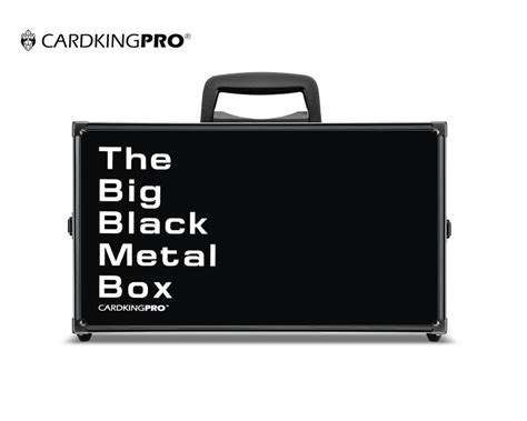 cards against humanity big black metal box|The Big Black Metal Box .